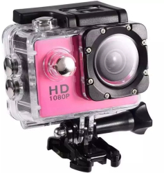 Camera Sport Waterproof EDAR 32 GB LCD 30 FPS HD 1080P 12M 2 inch Autonomie 90 min Roz 