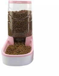 Distribuitor de mancare pentru animale de companie 3.8 L Gonga® Roz 