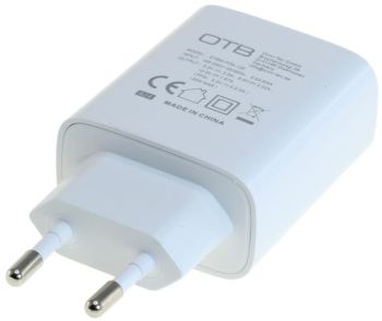 Incarcator OTB USB Type C USB-C cu USB Power Delivery USB-PD - 20W - alb 