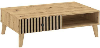 Masuta de cafea Sani BERLIN 2S 102 x 67 x 32 cm Stejar Artisan 