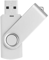 Memorie externa EDAR stick de mare viteza 4GB Alb 