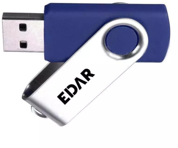 Memorie Externa EDAR Stick de Mare Viteza USB 2.0 Capacitate 4GB Albastru 