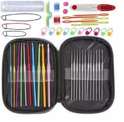 Set de accesorii pentru crosetat Gonga® Multicolor 50 