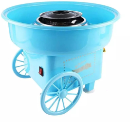 Aparat de facut vata de zahar pe bat SIKS® Cotton Candy Maker albastru 