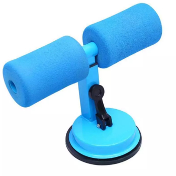 Aparat Fitness EDAR Cu Suport Pentru Picioare Ideal Pentru Flotari Abdomene Tonifiere Muschi Abdominali Fixare pe Podea Albastru 