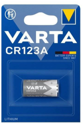 Baterie litiu Varta Professional CR123A 6205 1600mAh Conținutul pachetului 1x Blister