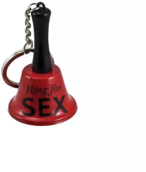 Breloc amuzant Ring for sex Gonga® Rosu 