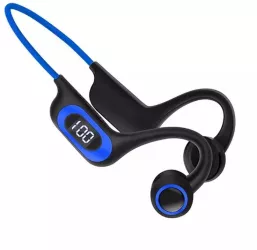 Casti Sport Wireless SIKS cu Conductie Osoasa Pentru Antrenament Sala Alergare Ciclism Inot Cu Microfon Apeluri HandsFree Stereo Plia 