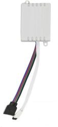 Controler Banda Led RGB SIKS Alimentator Compatibil Cu Telecomanda 24 Taste si 44 Taste Fara WiFi Alb 