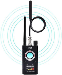Detector Profesional Anti Spionaj SIKS K18S Aparat Pentru Detectare Camere Microfoane Localizatoare GPS sau GSM Semnale Wi-Fi Si Dispozi