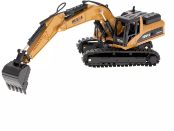 Excavator HULNA 12 x 7 x 16cm 1 50 metal/plastic Gonga® Galben 