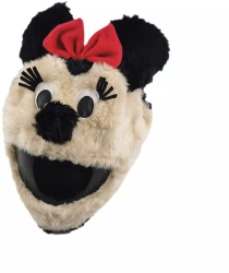 Husa amuzanta casca moto Funny Rider marime universala Gonga® Minnie Mouse 