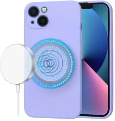 Husa pentru iPhone 13 - Techsuit SoftFlex MagSafe - Light Purple 