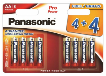 Panasonic Alcalin PRO Power LR6/AA Continutul pachetului 1x Blister 