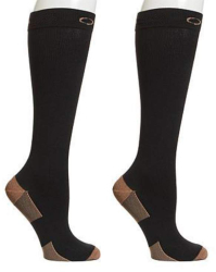 Sosete FARA Fermoar SIKS Pentru Stimularea Circulatiei Culoarea Neagra Marimea L/XL