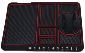 Suport Telefon Auto SIKS Tip Covoras Antiderapant Pad Masina Afisare Numar Telefon Fixare Pe Bord Multifunctional Rotatie 360 Grade Ne 