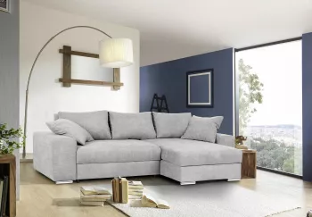 Coltar extensibila California cu Topper inclus 285 cm Crown 17 Gri 