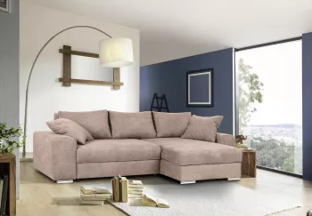 Coltar extensibila California cu Topper inclus 285 cm Enjoy 03 Bej inchis 