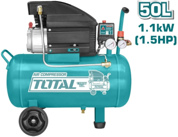 Compresor de aer pe ulei Total 1100W 1 5CP 50L 8BAR 