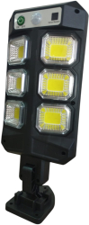 Lampa solara KlaussTech IP65 ABS 
