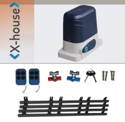 Kit Automatizare Poarta Culisanta Power Gate 600 Kg cu Cremaliera 