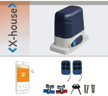 Kit Automatizare Smart Wifi Poarta Culisanta Power Gate 600 Kg cu Cremaliera 