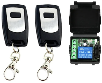 Modul control automatizare 1 releu 2 telecomenzi pentru poarta usa garaj 