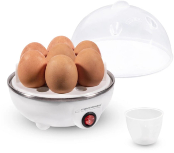 Producator de oua Esperanza EKE001 350W 7 oua alarma alb 