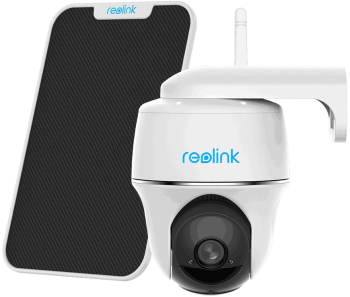 Camera de supraveghere Reolink Argus B430 cu baterie si panou solar 5MP Vedere pe timp de noapte color Detectie inteligenta Notificare t 