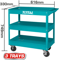 Carucior pentru scule Total 719 x 365 x 663mm 