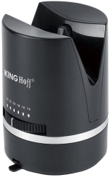 Cutite ascutitoare Kinghoff KH 1675 tungsten reglare la 14 pana la 24 de grade negru 