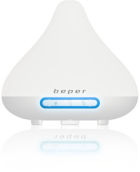Difuzor de arome Beper 70.402 15 6 W 140 ml 2 nivele lumina LED 7 culori Alb 
