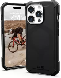 Husa pentru iPhone 15 Pro - UAG Essential Armor MagSafe - Black 