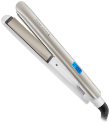 Presa de par Remington S8901 HYDRAluxe 230C ceramica sistem ionizant ecran LCD alb / argintiu