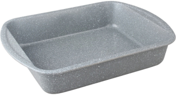 Tava de copt Bohmann BH 9060MRB 35 cm finisaj marmura gri 