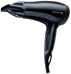 Uscator de par Remington D3010 Power Dry 2000W sistem de ionizare 2 trepte functie Eco Negru 