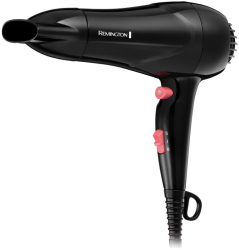 Uscator de par Remington MyStylist D2000 1900W 2 setari de caldura/viteza Grila ceramica Cool shot Negru 