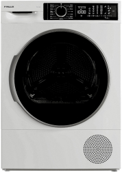 Uscator de rufe Finlux TDF-9AD2 program rapid 20 pornire intarziata pompa caldura 15 programe 9 Kg clasa A++ Alb 