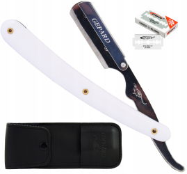 Brici profesional Gepard pentru barbierit culoare alba 