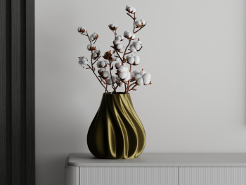 Vaza decorativa Sani Sofia 129 x 129 x 140 mm Bronz 