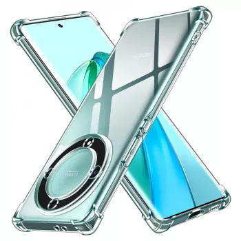 Husa pentru Honor Magic5 Lite - Techsuit Shockproof Clear Silicone - Clear 