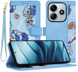Husa pentru Xiaomi Redmi Note 14 5G - Techsuit FlipCraft - VibrantA Blue 