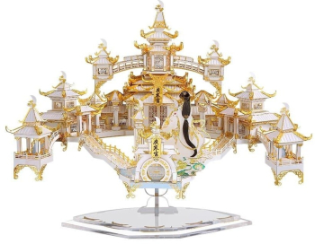 Puzzle 3D Palatul lunii Piececool metal 429 piese 