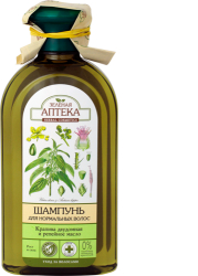 Sampon pentru par normal cu extract de urzica si ulei de brusture 350 ml 