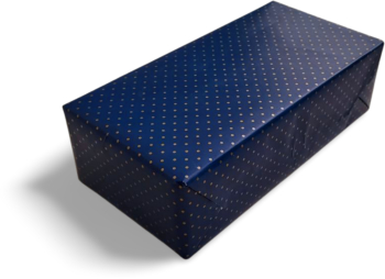 Ambalaj special pentru el - hartie albastra 