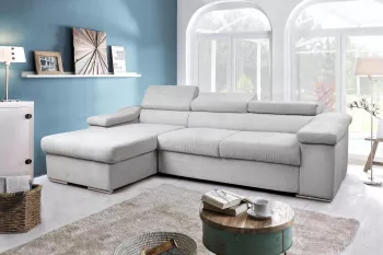 Coltar extensibila Monessa stanga 270 cm Crown 17 Gri 