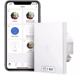 Comutator Wi-Fi meross necesita cablu neutru intrerupator de lumina inteligent - RESIGILAT