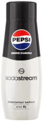 Concentrat sirop pentru Soda Stream PEPSI MAX 440 ml Gonga® Alb/Negru 
