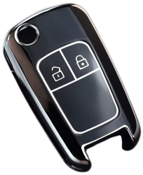 Husa pentru cheie briceag 2 butoane Opel Insignia Astra J Zafira Corsa D Mokka Meriva Chevrolet Aveo Spark Trax Cruze 