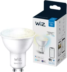 Bec LED inteligent WiZ Connected Whites Wi-Fi GU10 4.9W 50W 345 lm - RESIGILAT 